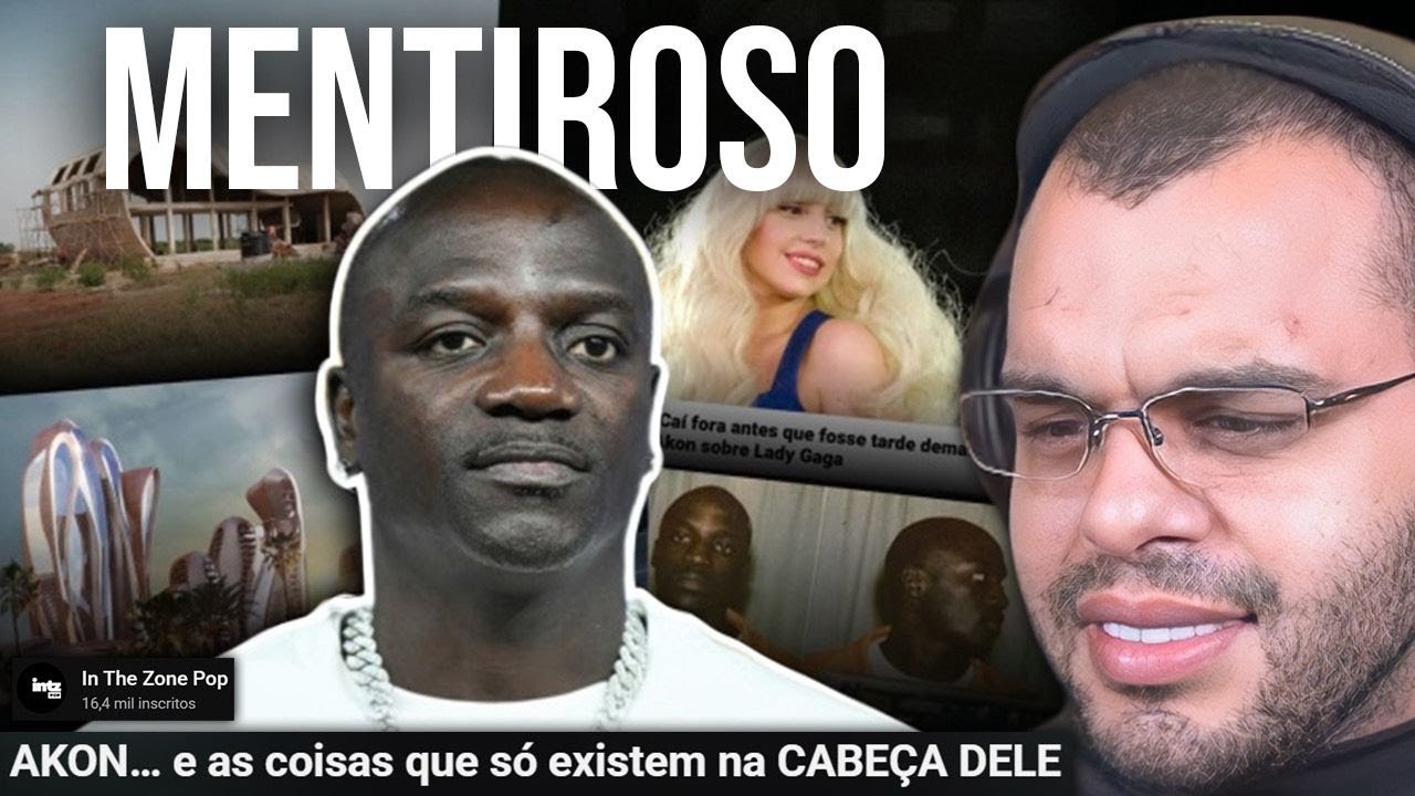POR ISSO O AKON É CONSIDERADO UM DOS MAIORES MENTIROSOS DO MUNDO - Maicon react