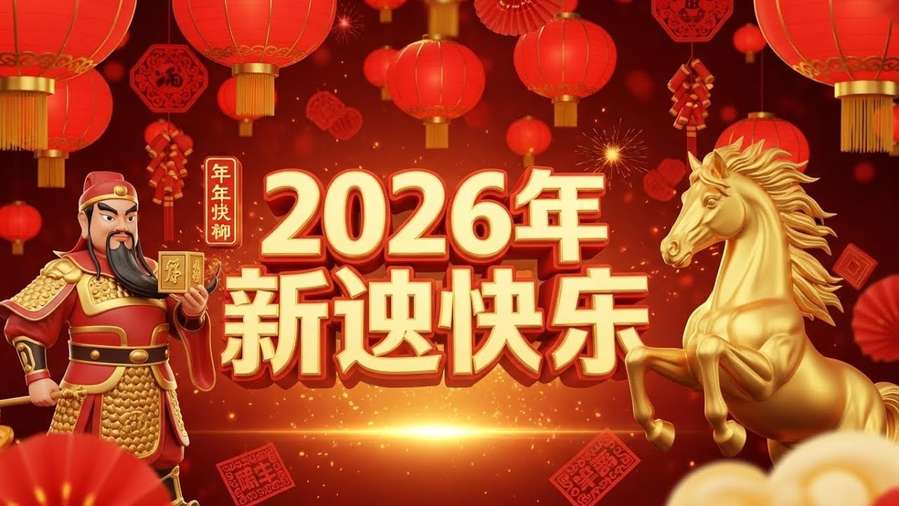 新年祝福歌曲 🎵 2026春节喜庆乐曲推荐