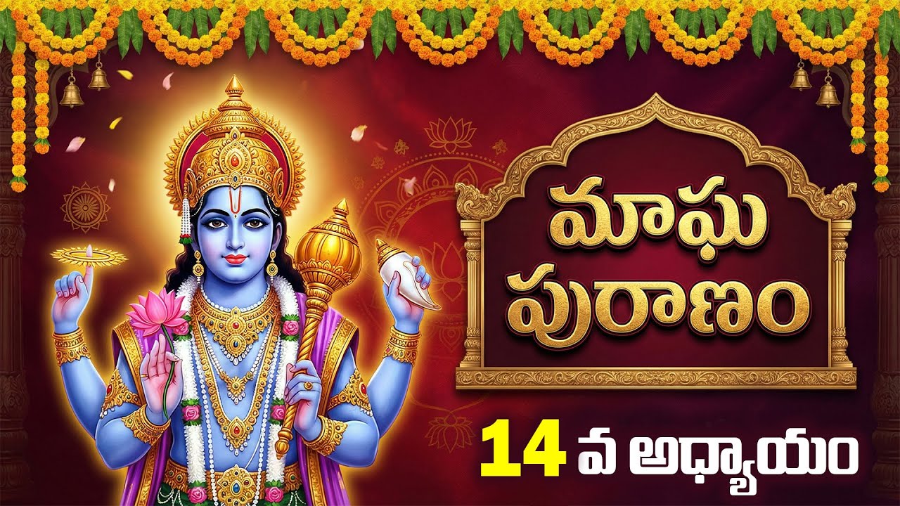 మాఘ పురాణం 14 వ రోజు కథ  | Magha puranam story in telugu