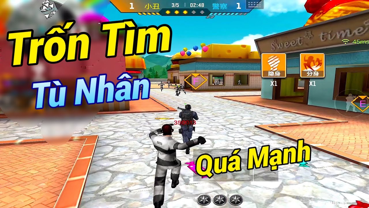 CF Mobile | Chế Độ Trốn Tìm : Khi Đội Tù Nhân Quá Mạnh =)))