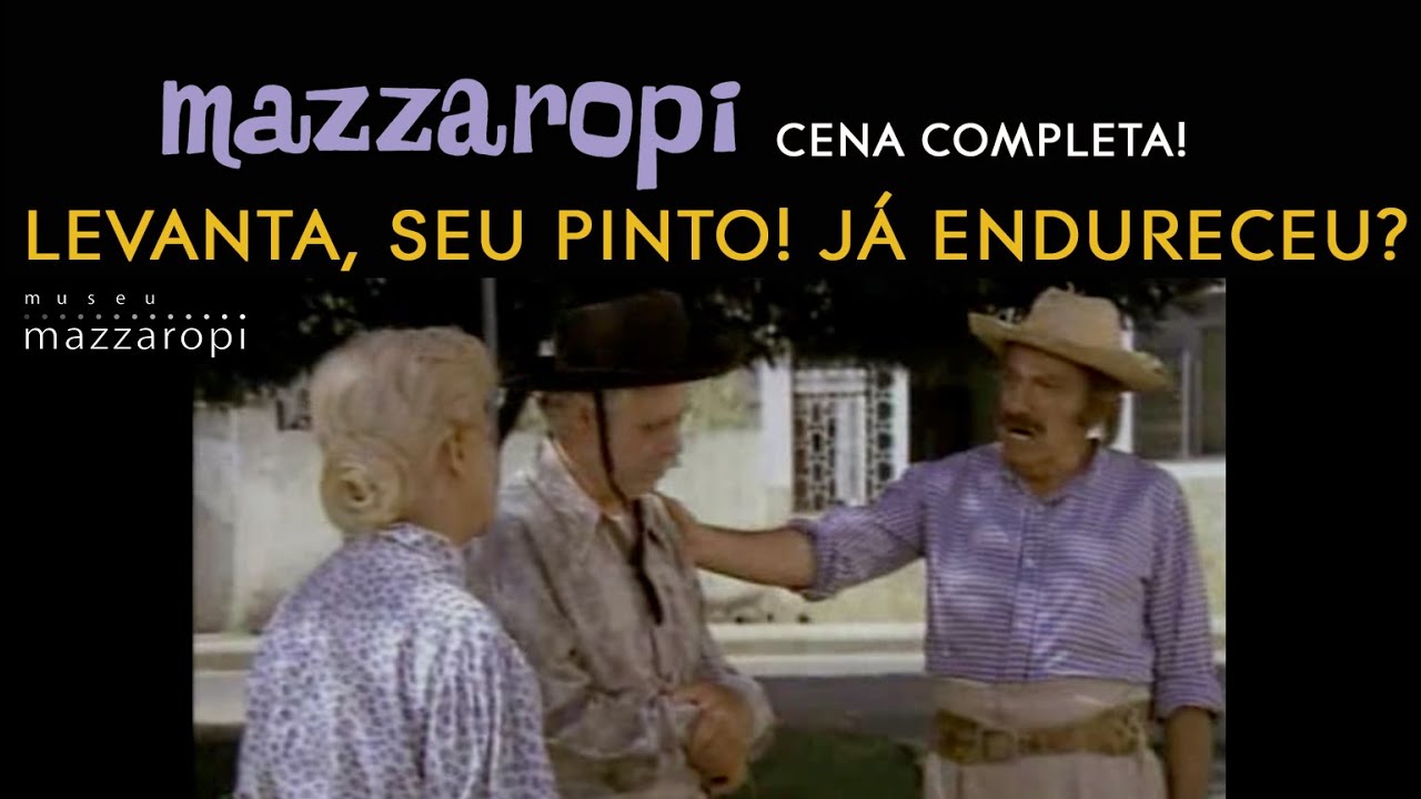 Cenas Mazzaropi - Seu pinto endureceu! (1980)