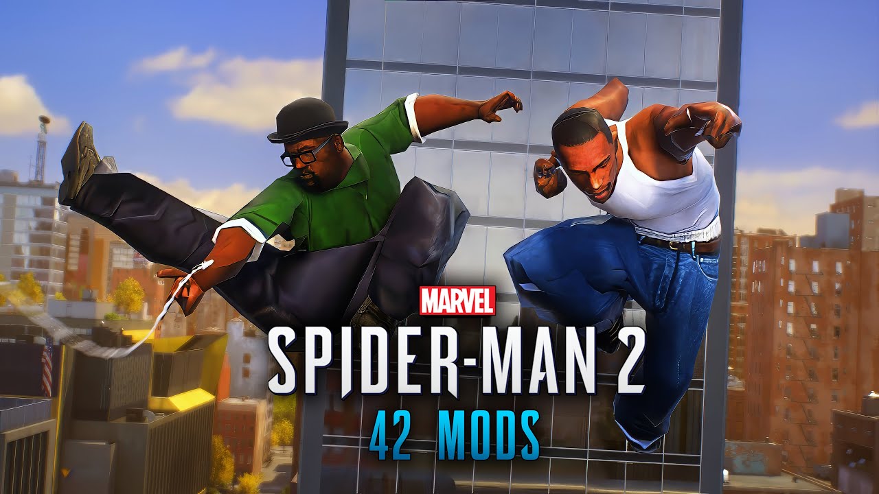OS MODS MAIS INSANOS DO MARVELS SPIDER MAN 2 !