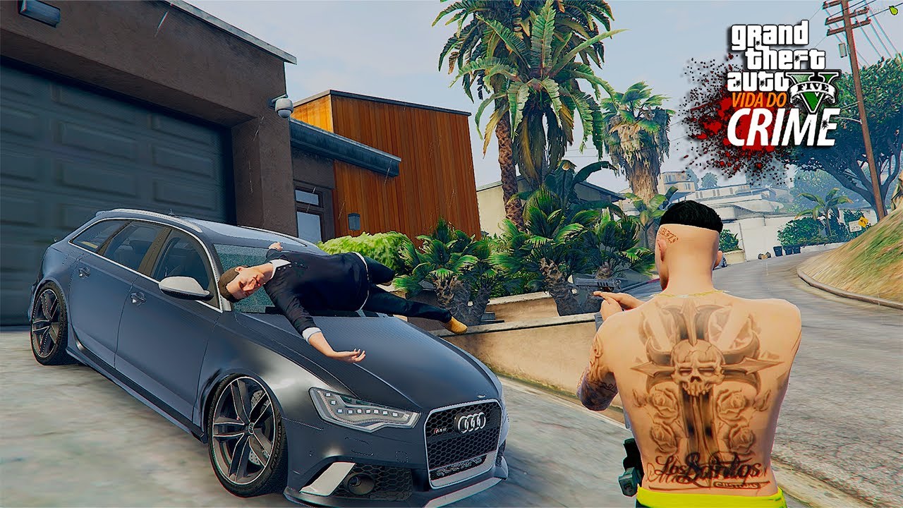 GTA V VIDA DO CRIME:QUEIMA DE ARQUIVO TIVE QUE MAT@R TODOS OS POLÍCIAS ENVOLVIDOS NO PLANO Ep114