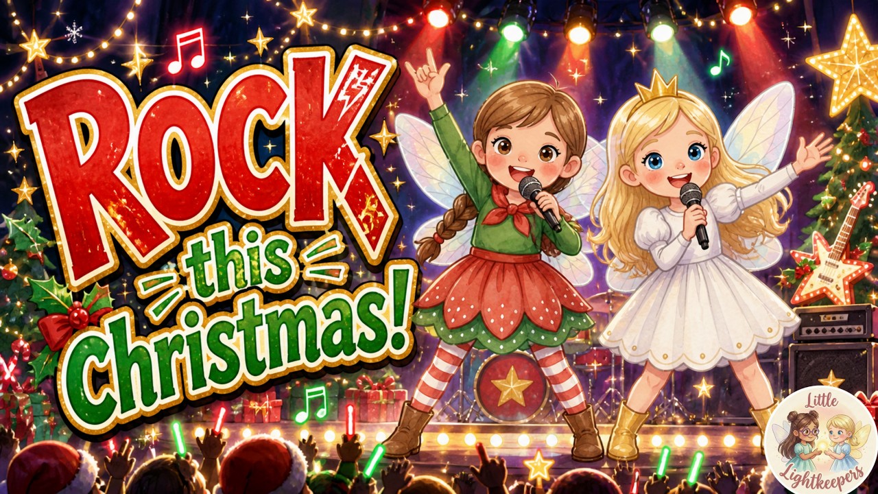 Rock This Christmas! 🎅 Fairies Take Over the School | Little Lightkeepers