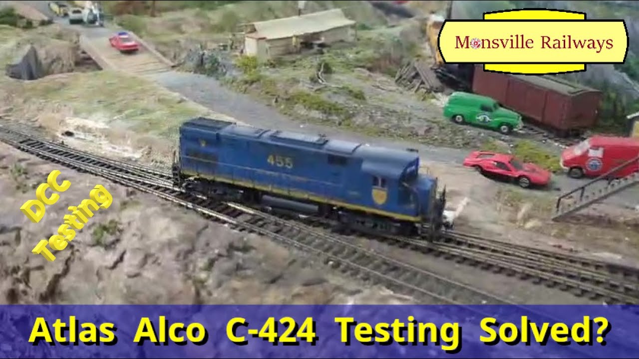 Alco Testing Solved? DC/DCC HO/OO Gauge Garage Project Model Railway - Part 33B.