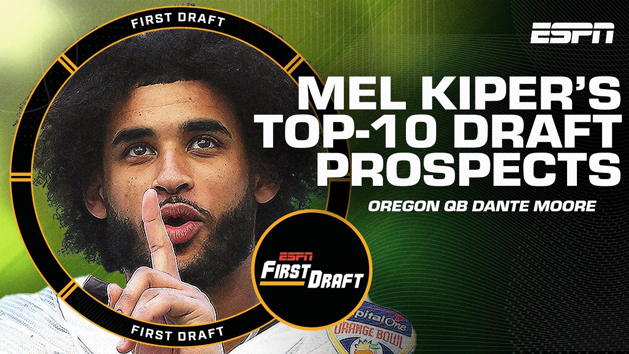 ⭐️Mel Kiper's TOP-10 PROSPECTS of 2027 NFL Draft⭐️ w/Field Yates | First Draft🏈