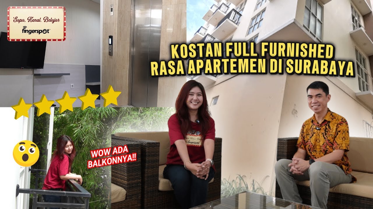 Kos Paling Worth It Punya Fasilitas Ala Apartemen & On Budget di Surabaya | Kost Sumatra 97