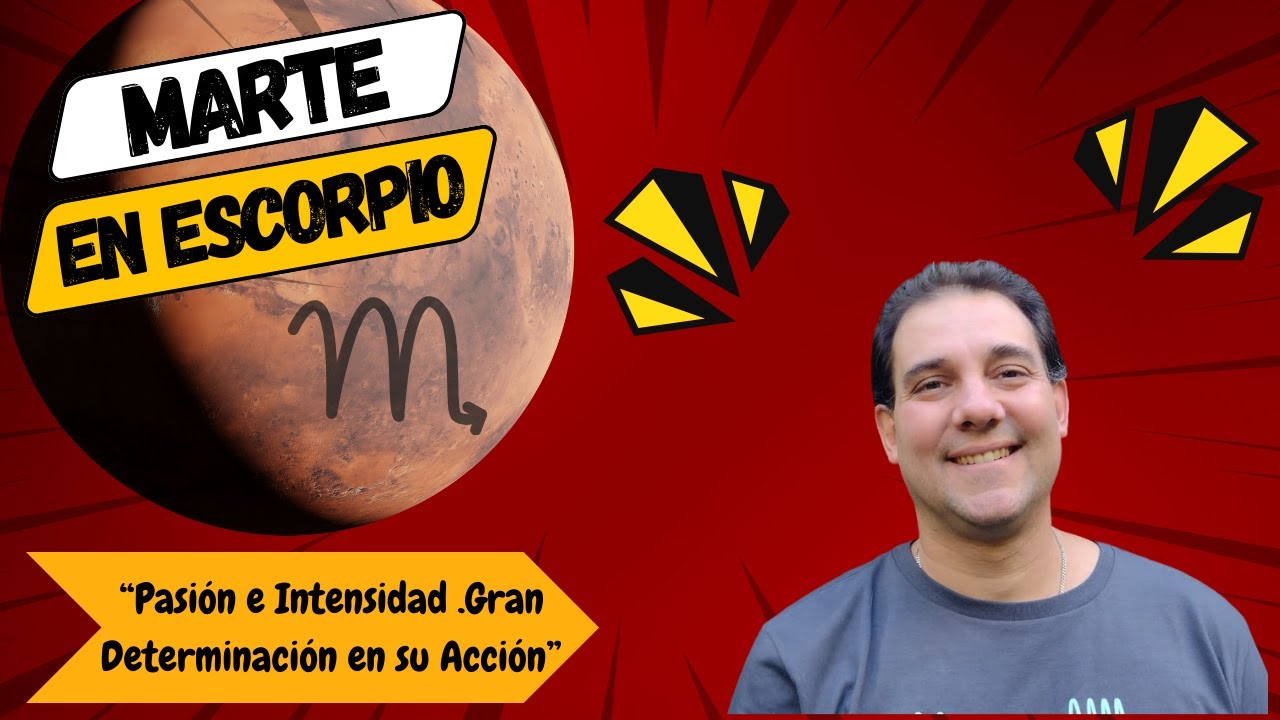 ♏Marte en Escorpio en la Carta Natal ♏Pasión e Intensidad.♏#escorpio #astrologia #cartanatal