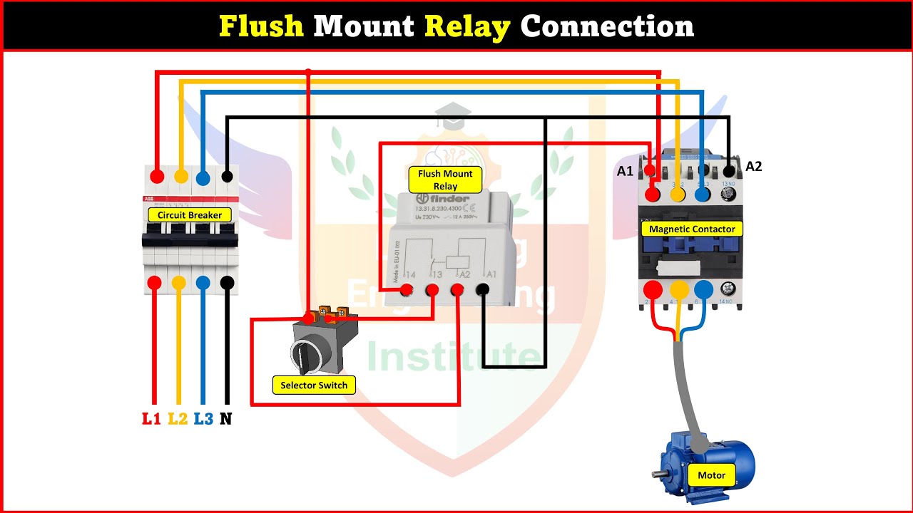 Flush Mount Relay Connection @LearningEngineering
