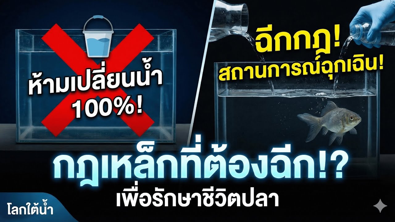 กู้ชีพตู้ปลา! เมื่อต้อง 