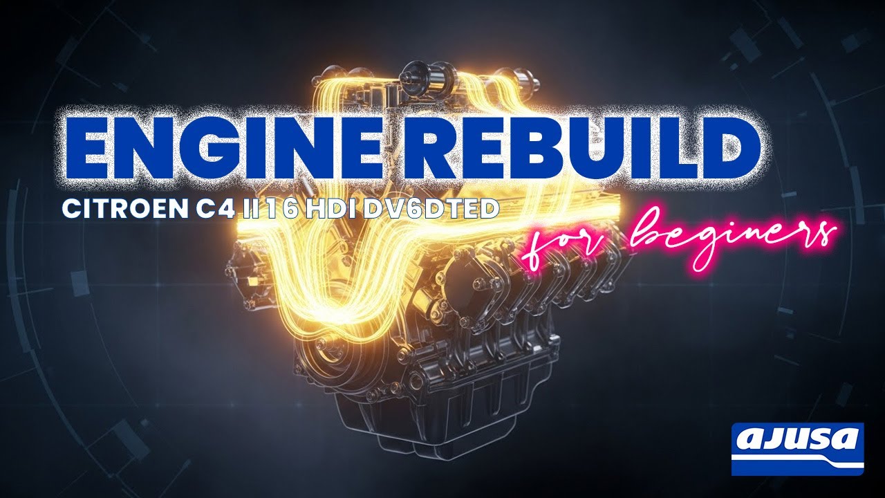 CITROEN C4 II 1 6 HDI DV6DTED engine comprehensive rebuild for beginners