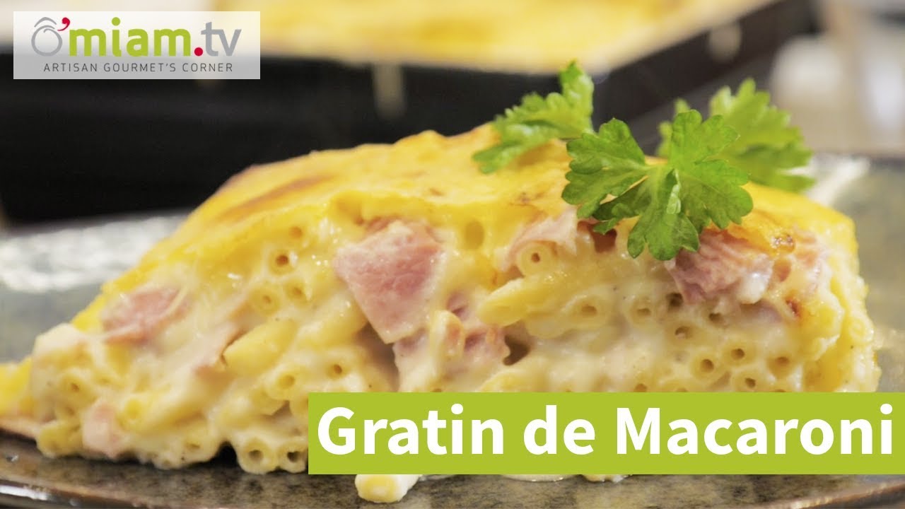Recette de Gratin de Macaroni au Fromage - FACILE & RAPIDE