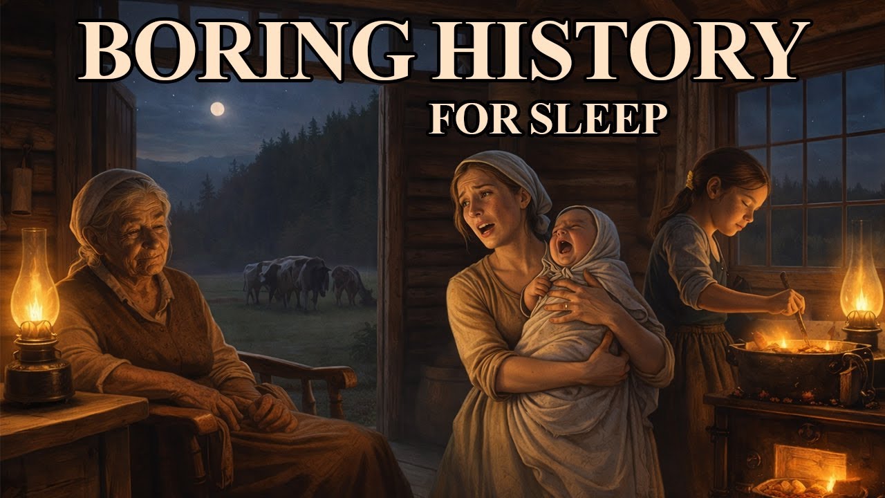 Daily Life of Rural Women Before Electricity | Boring Calm History for Sleep 😴📜