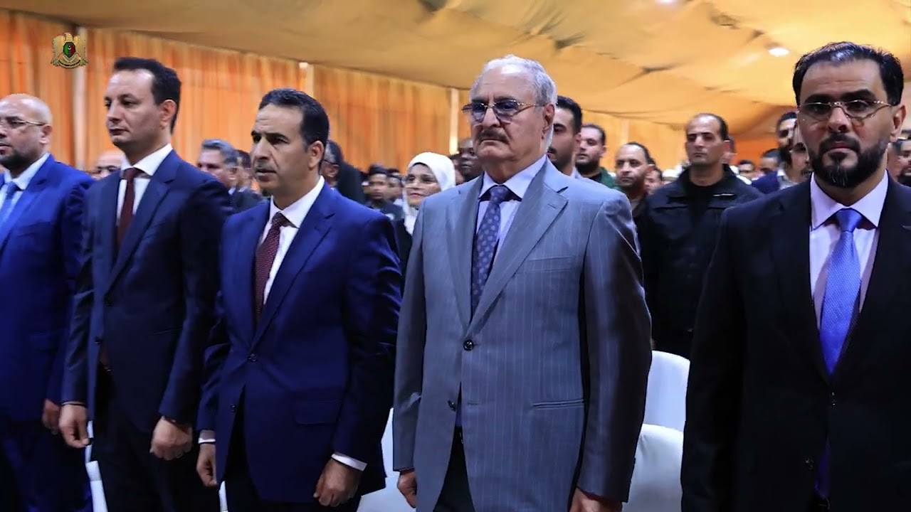 كلمة القائد العام المشير خليفة حفتر خلال حفل تدشين مشروع إنشاء واستكمال 20 ألف وحدة سكنية في بنغازي