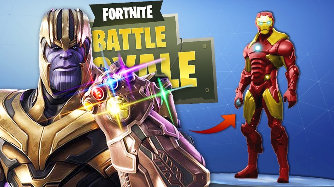 FORTNITE: ¡RETO DE IRON MAN VS THANOS! 😱 ¡LA BATALLA LEGENDARÍA EN DIRECTO!