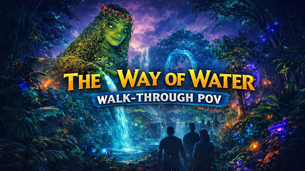 EPCOT Moana: Journey of Water FULL Walkthrough 2026 | Walt Disney World Attraction POV in 4K