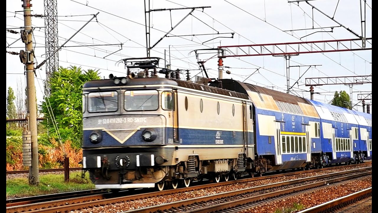 Trenuri de călători Halta Carpați!!! 9+ minute!!! 28 trenuri!!! Various passenger trains!!!