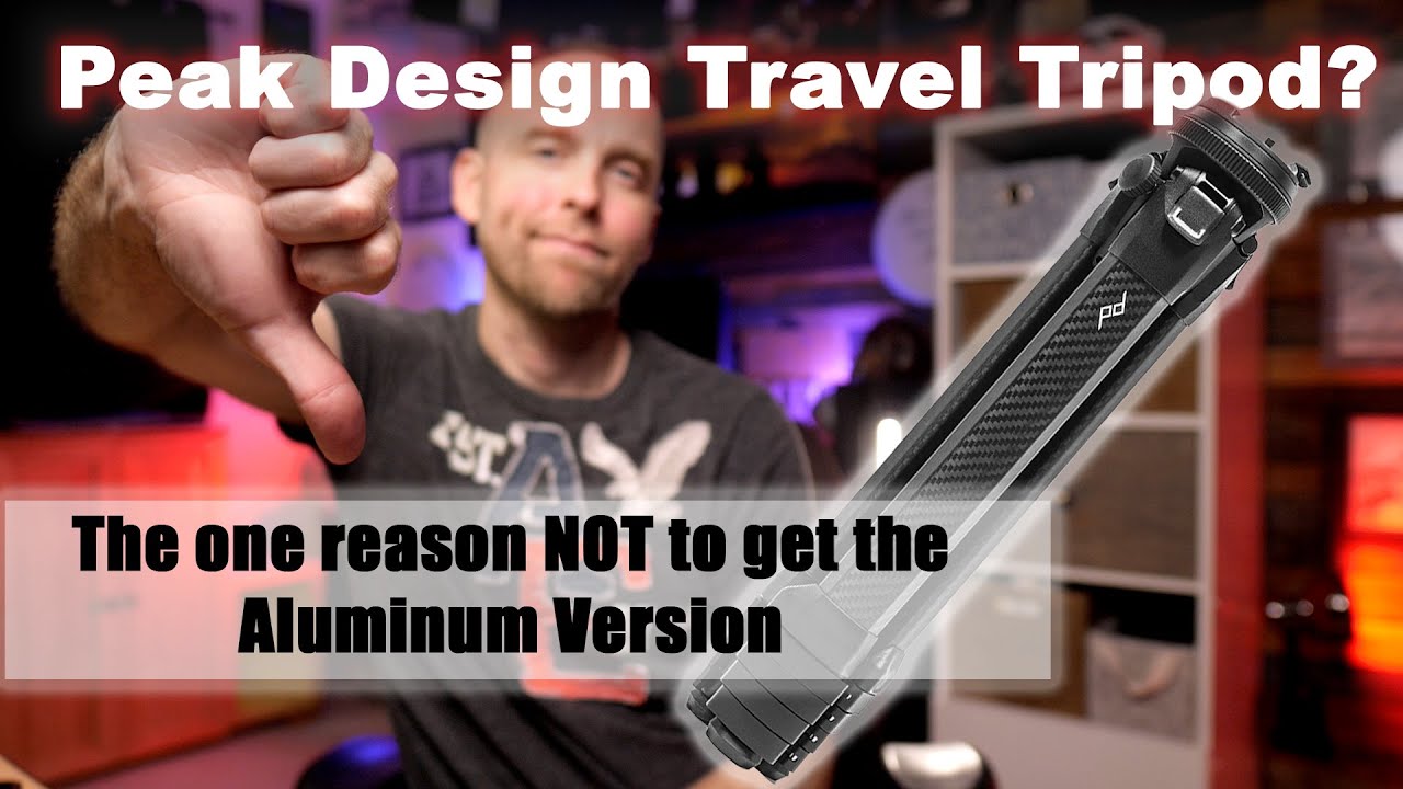 Одна из причин, по которой НЕ стоит приобретать алюминиевый дорожный штатив Peak Design