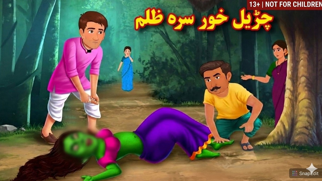 Cruelty To Witch Sister | Pashto Cartoon 2025 | Pashto Kahani | Pashto Story | Pashto Chudail Story