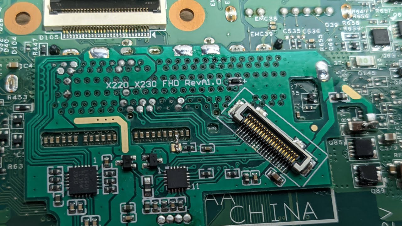 ThinkPad X330 16:10 display mod (2560x1600px)