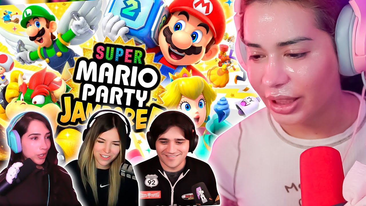 MARIO PARTY JAMBOREE CON RIVERS, NEZUMI Y FILIS!! 🤣🤣