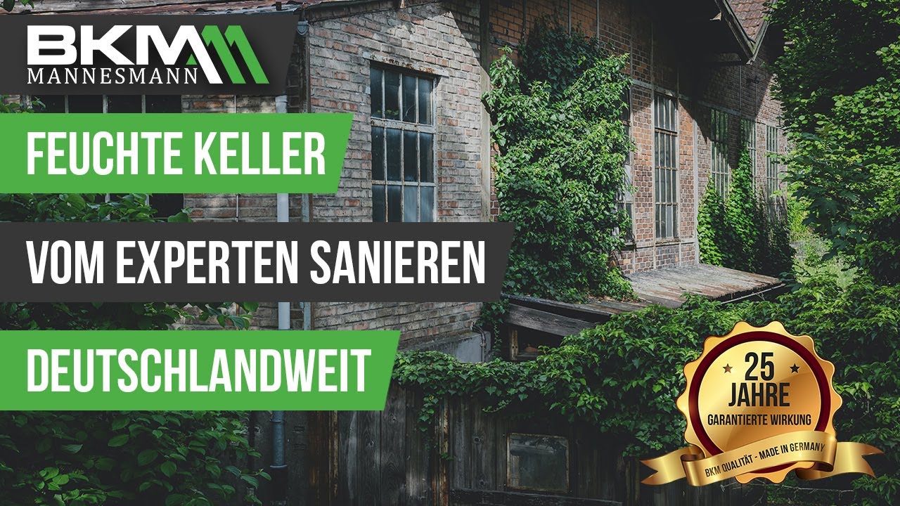 KELLER VON INNEN ABDICHTEN | Zertifizierter Fachbetrieb | BKM.MANNESMANN