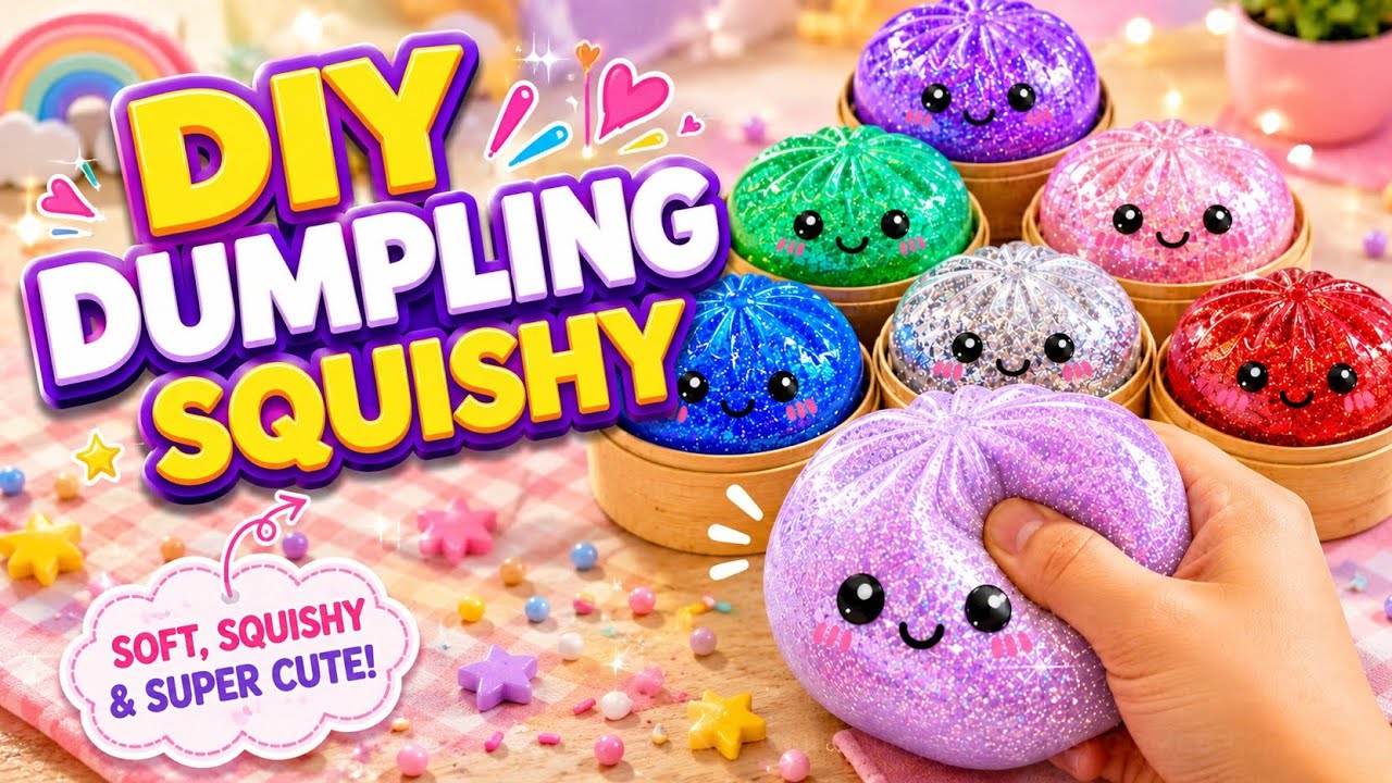 How to make viral dumpling at home / Paper craft / Easy craft ideas / school project /art and craft
