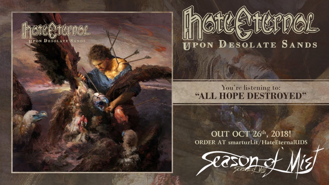 Hate Eternal - All Hope Destroyed (official track premiere)