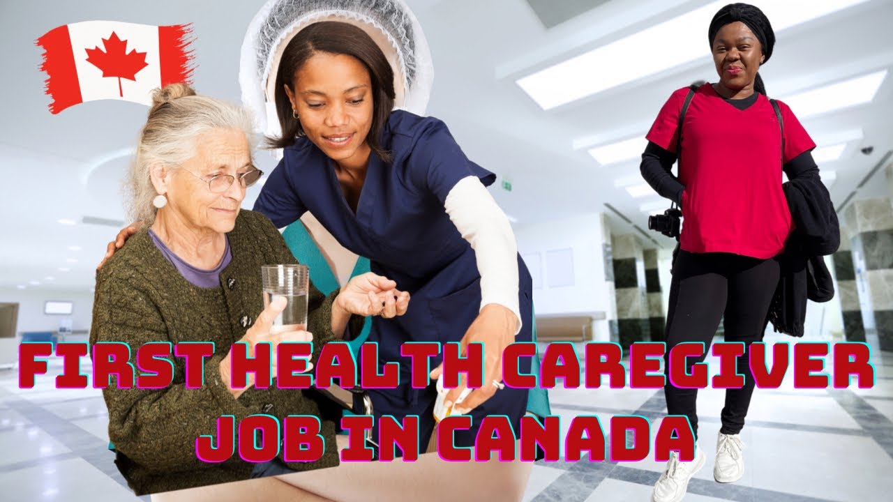 My First Job as a Health Caregiver in Canada || First Day at Work #Speechless