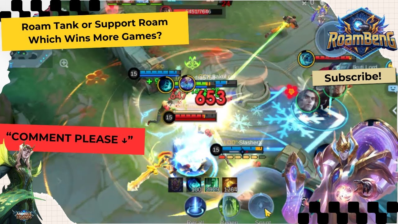 Roam Tank or Support Roam? Let&rsquo;s Debate #mlbb #mobilegame #mobilelegendsbangbang  #mobilelegends
