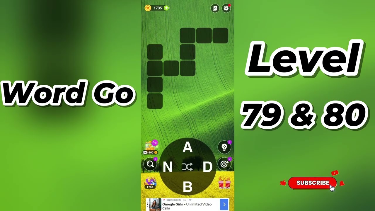 Word Go Level 79 and 80 Answers 🧩 | Tips & Solutions | Word Link Puzzle | Go Answer
