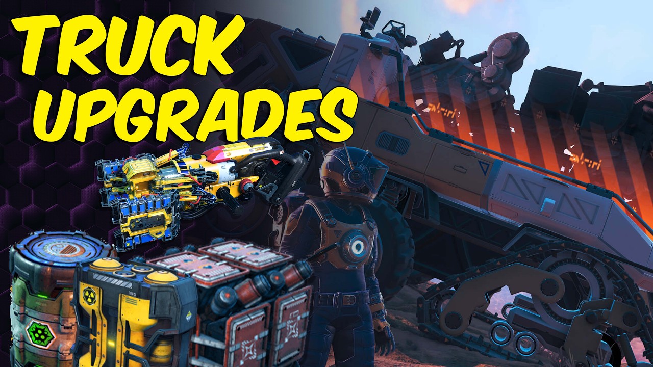 How To Unlock All Trucker Upgrades |  No Man's Sky Remnant Update