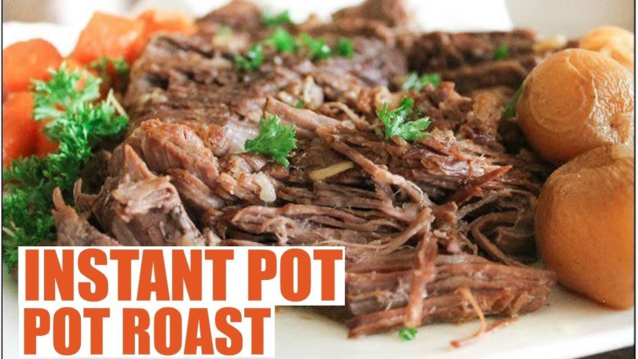 The BEST Instant Pot Roast Recipe! Dump and Go!