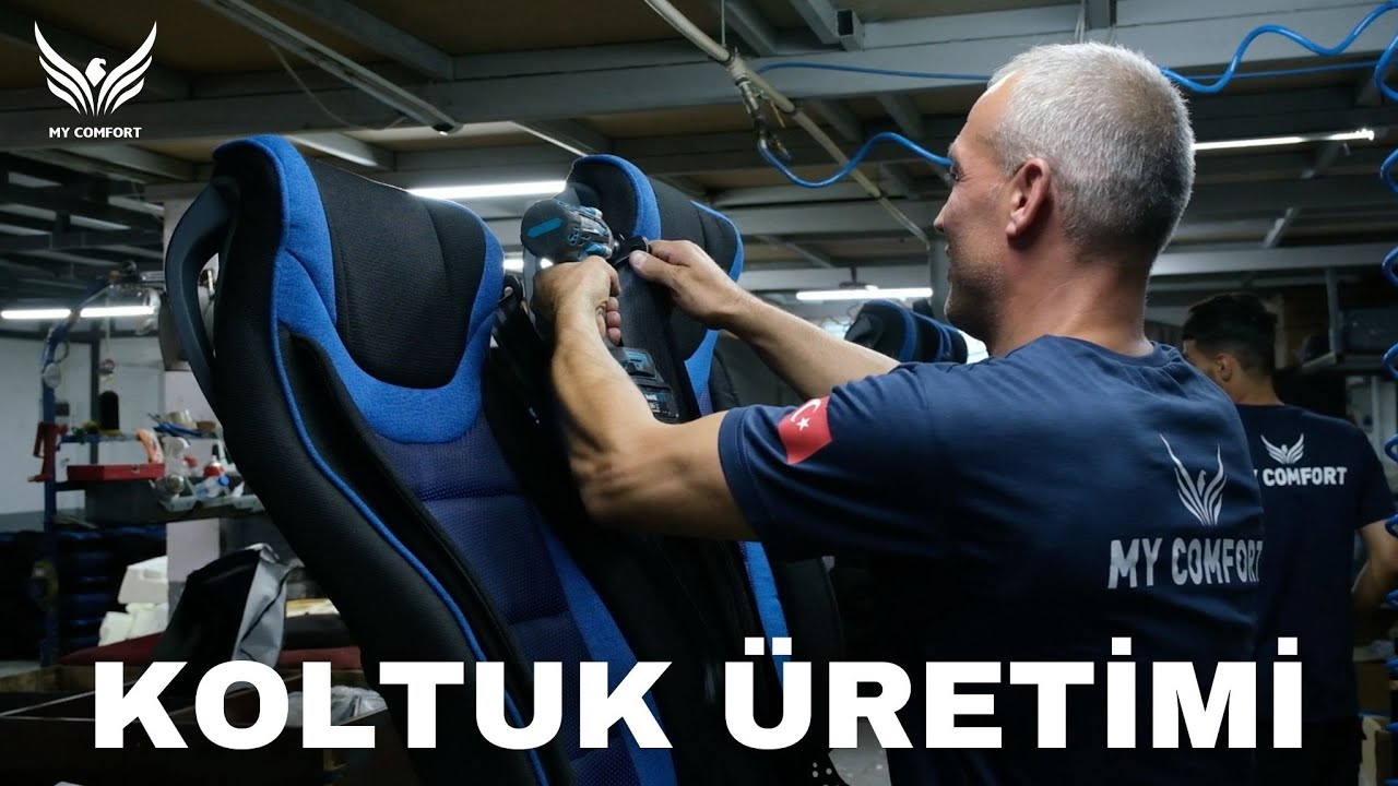 Otobüs Koltukları Nasıl Üretiliyor? GRL Koltuk Üretim Hattını Gezdik!
