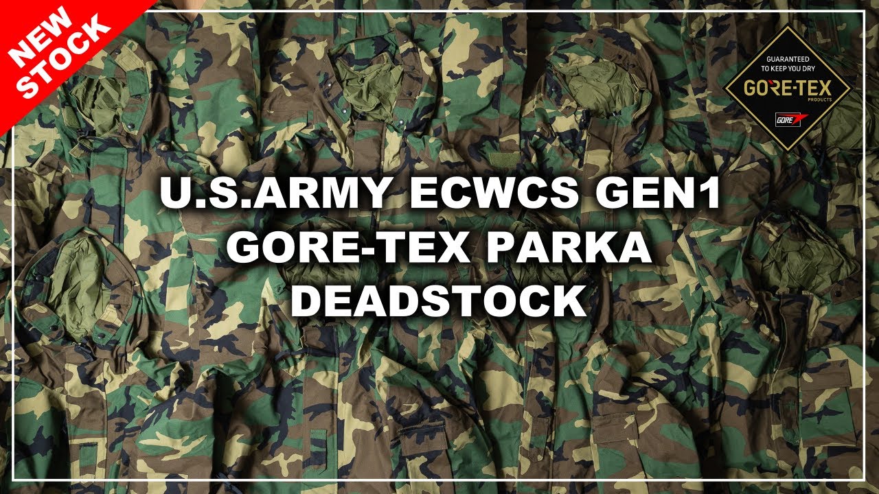 【新入荷！】アメリカ軍ECWCSゴアテックスパーカー後期型がデッドストックで入荷！