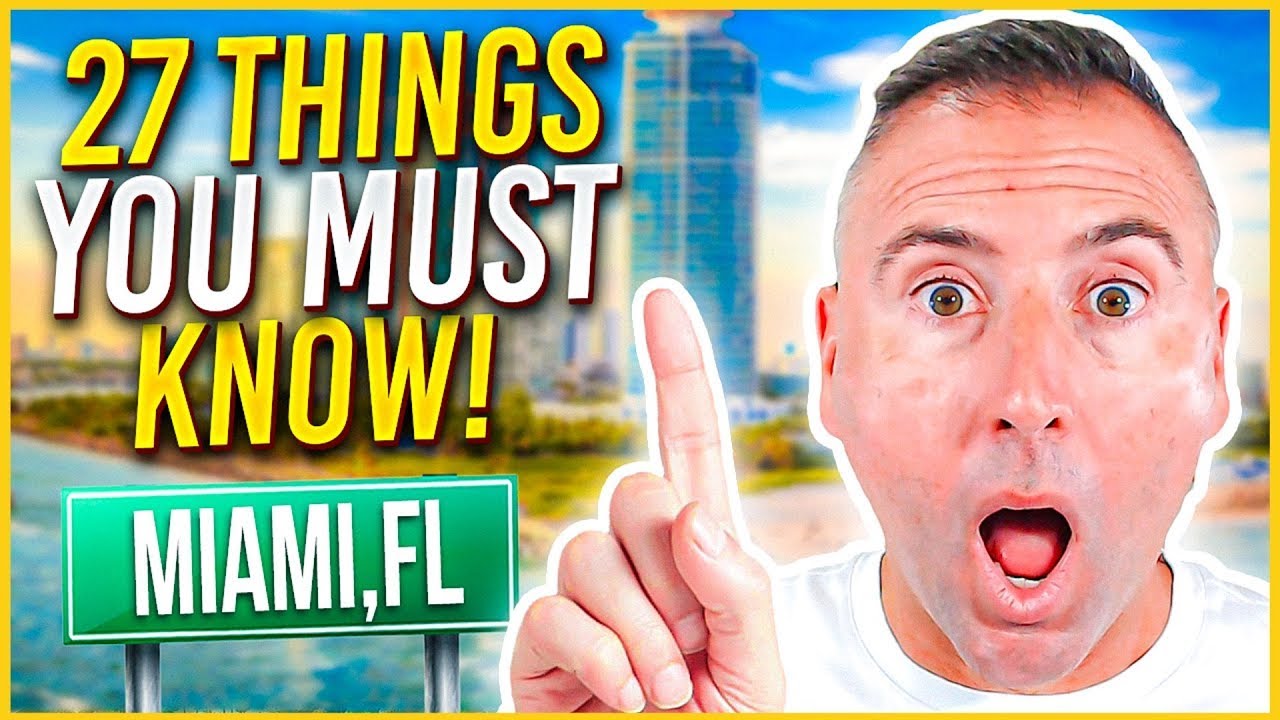 Before MOVING TO MIAMI You Must Know These 27 Things | Watch Before Living in Miami!