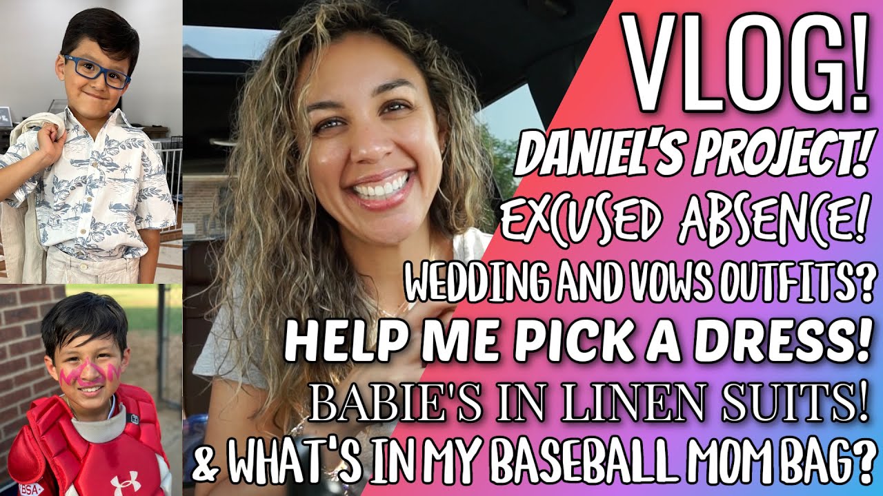 VLOG | BASEBALL STUFF⚾️, WEDDING STUFF👰🏻‍♀️, AND YUCKY STUFF🥺?