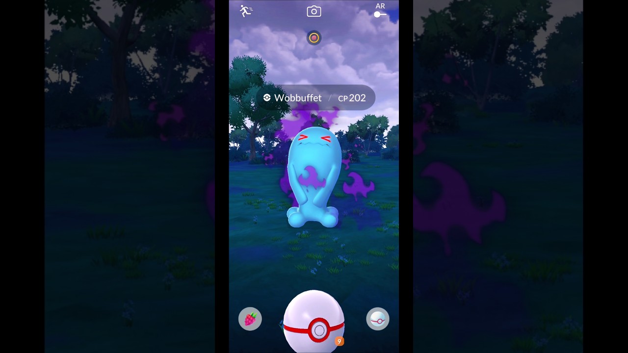 Shadow Wobbuffet (CP 202) – Pokemon GO (2025) | Catching Gameplay 