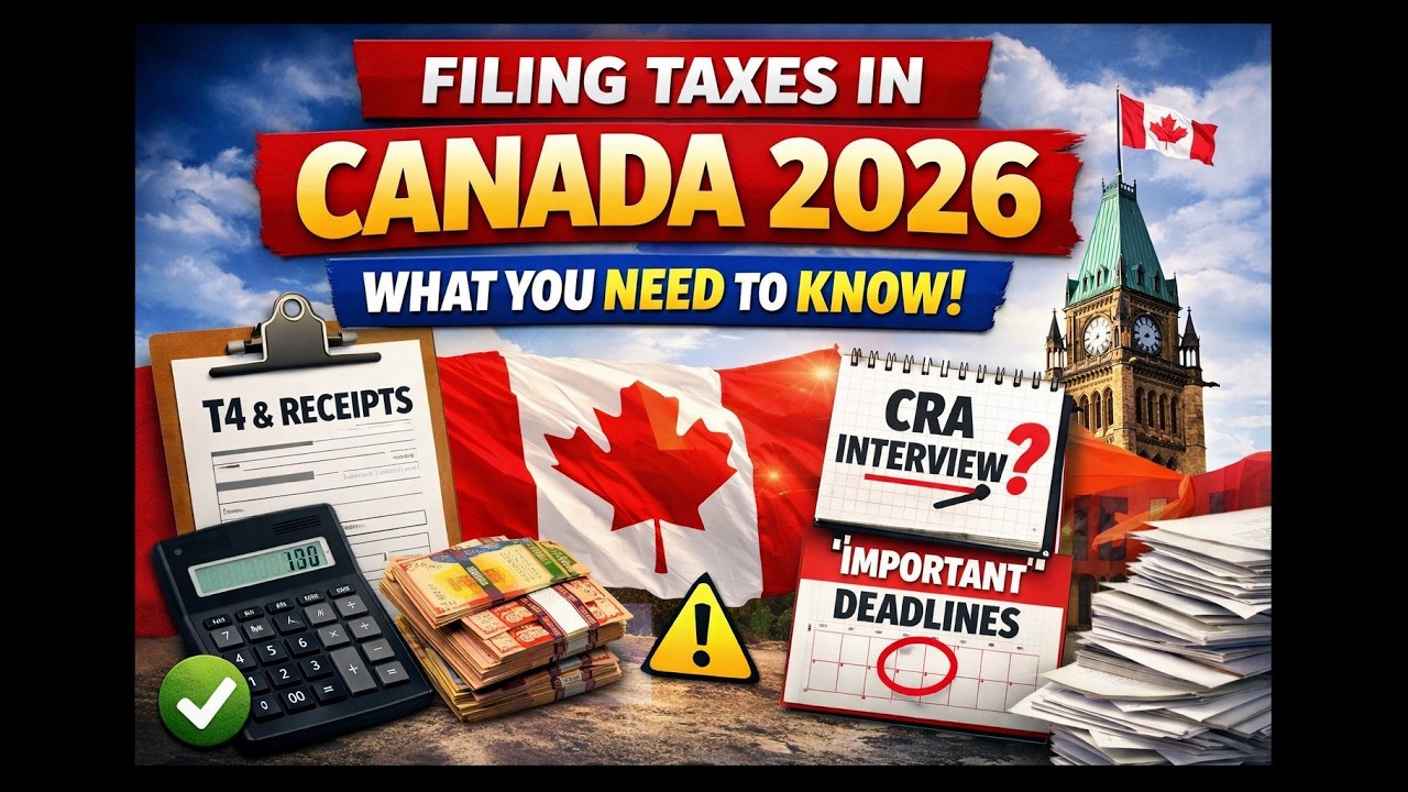 Canada Tax Filing 2026: Everything You Need to Get Started | CRA Interview & Filing Preparation