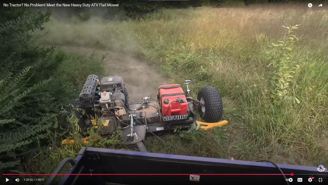 MATV-HD Heavy-Duty ATV Flail Mower (Tow-Behind, 24 HP, 52″/62″)