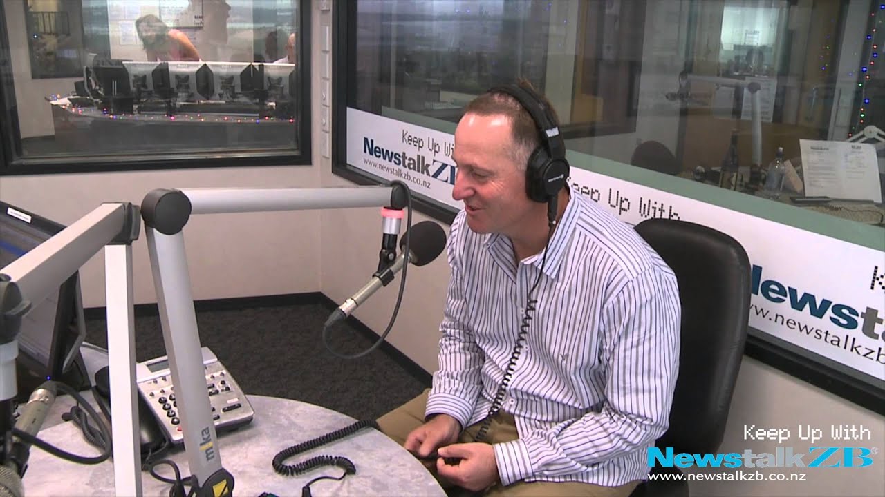 ZBTV: John Key crashes Politics Wedensday