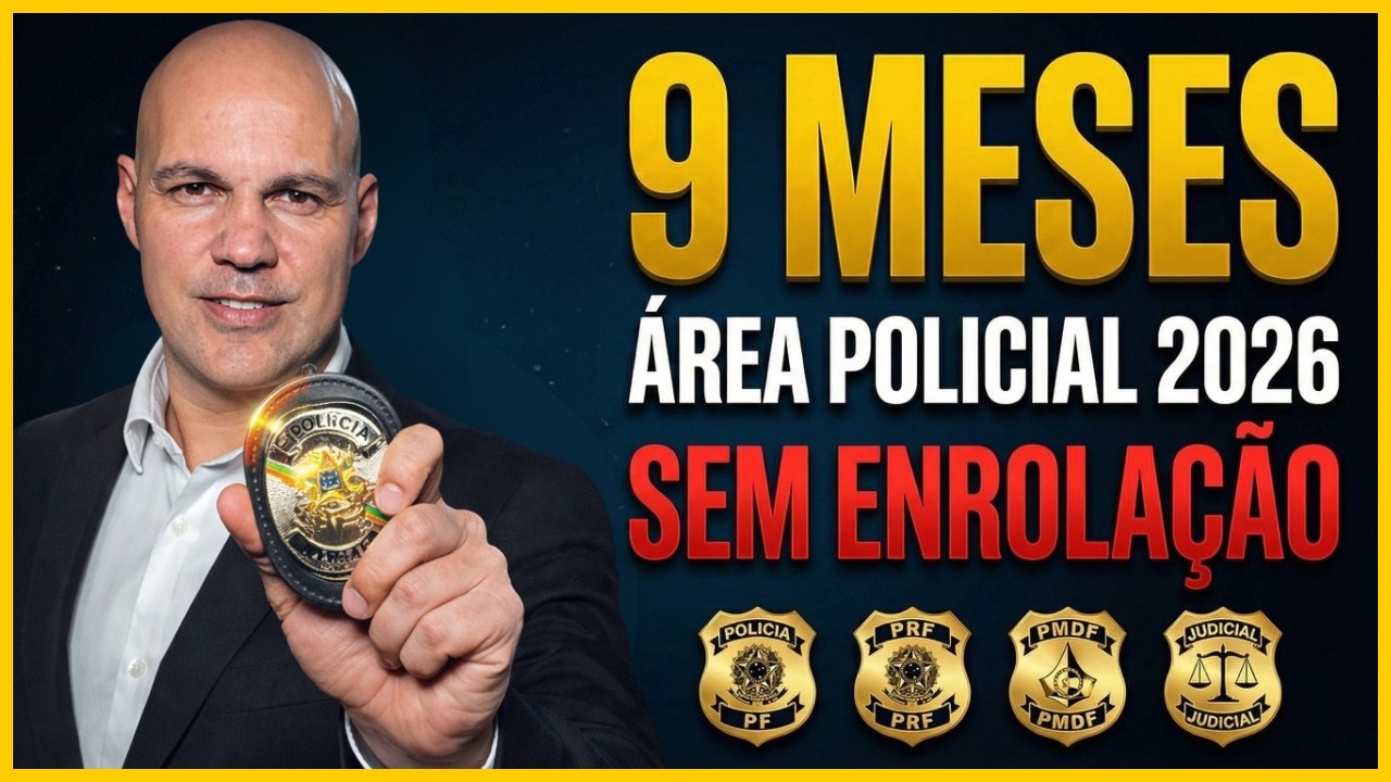COMO PASSAR ÁREA POLICIAL
