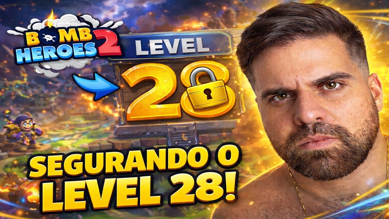 BOMB HEROES 2🤩ESTOU CERTO DO QUE IREI FAZER, TRANCA LEVEL🔥