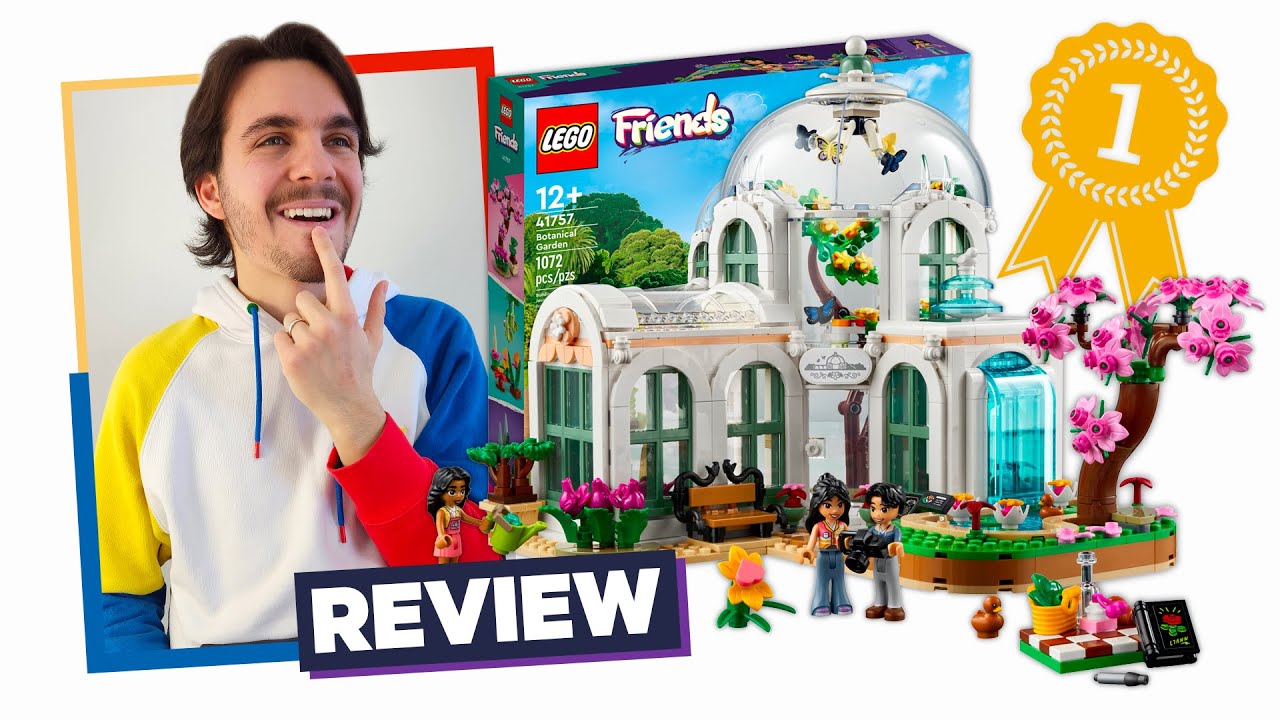 ¿El JARDÍN BOTÁNICO es tan BUENO como DICEN? / Expande tu ciudad de LEGO 🪴 | Review Friends (41757)