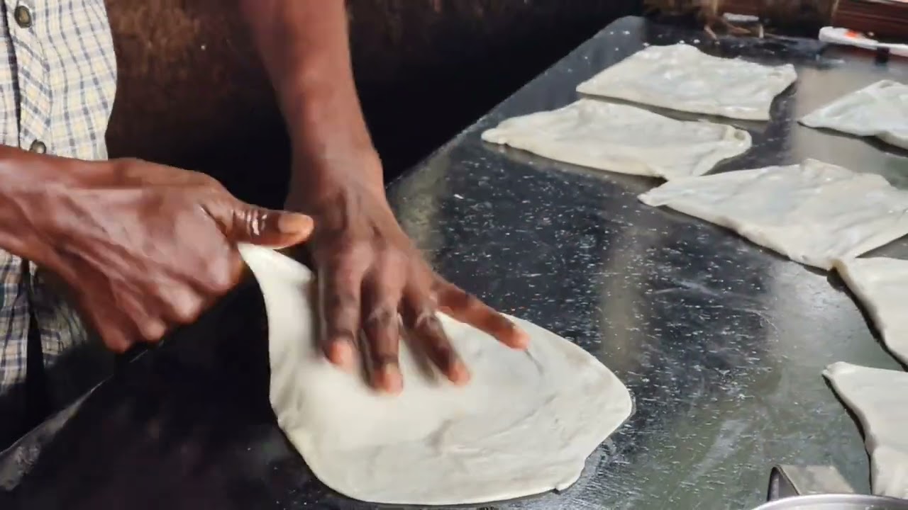  Making Special Square parotta 💥💢# Box Parotta 