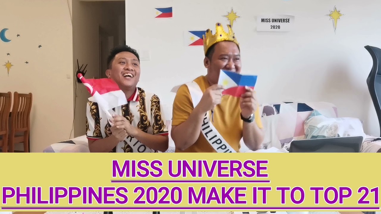 MISS UNIVERSE PHILIPPINES2020 #rabiyamateo MAKE IT TO TOP21 #missuniverse #reaction  #missuniverseph