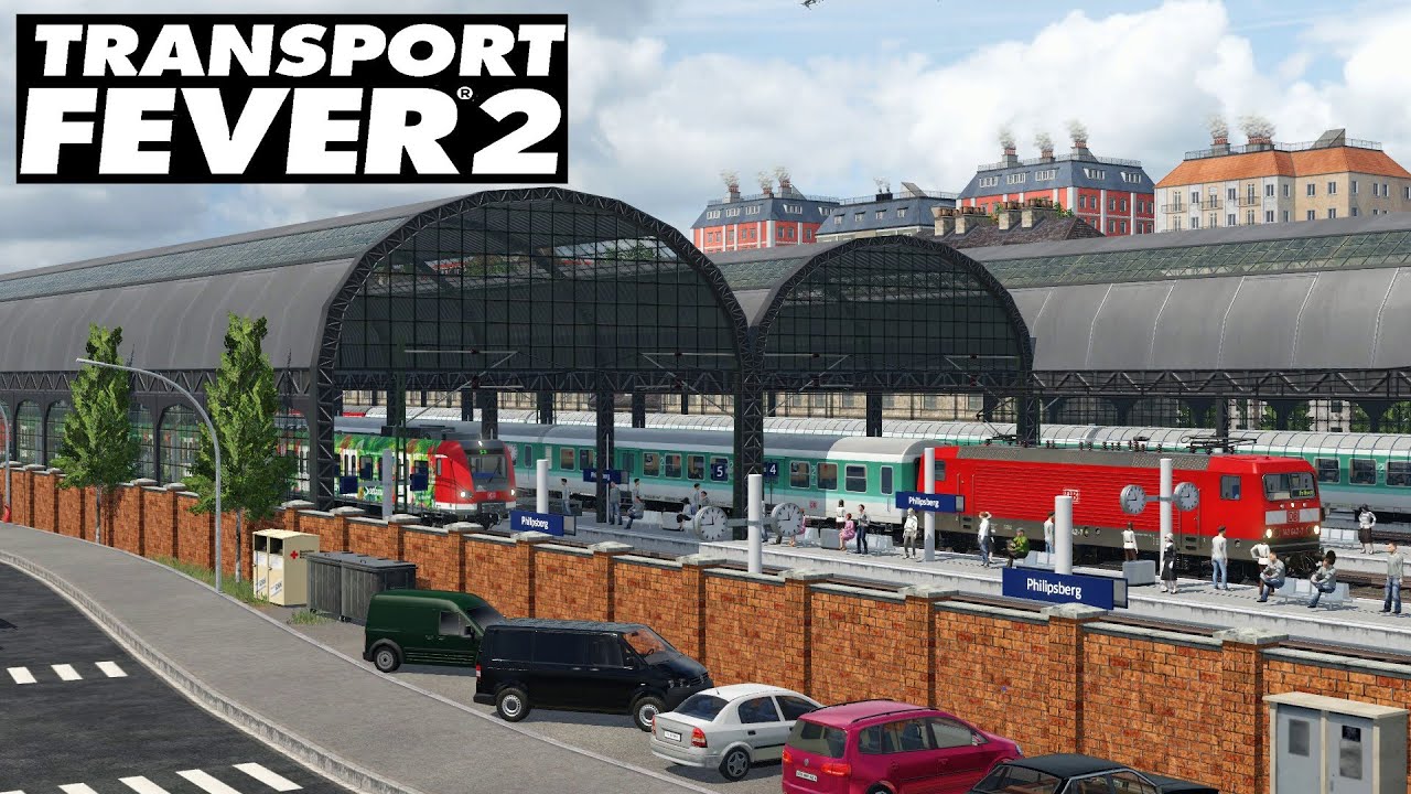 Transport Fever 2 [Modvorstellung] Modulare Bahnhofshalle