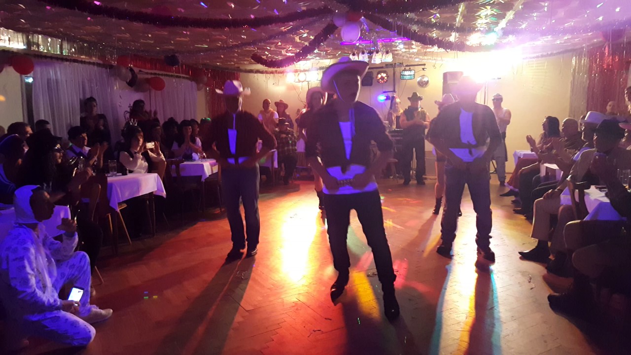 Holz, Cotton Eye Joe und Komm hol das Lasso raus - Männerballett 2017 // Möhlauer Faschingsclub