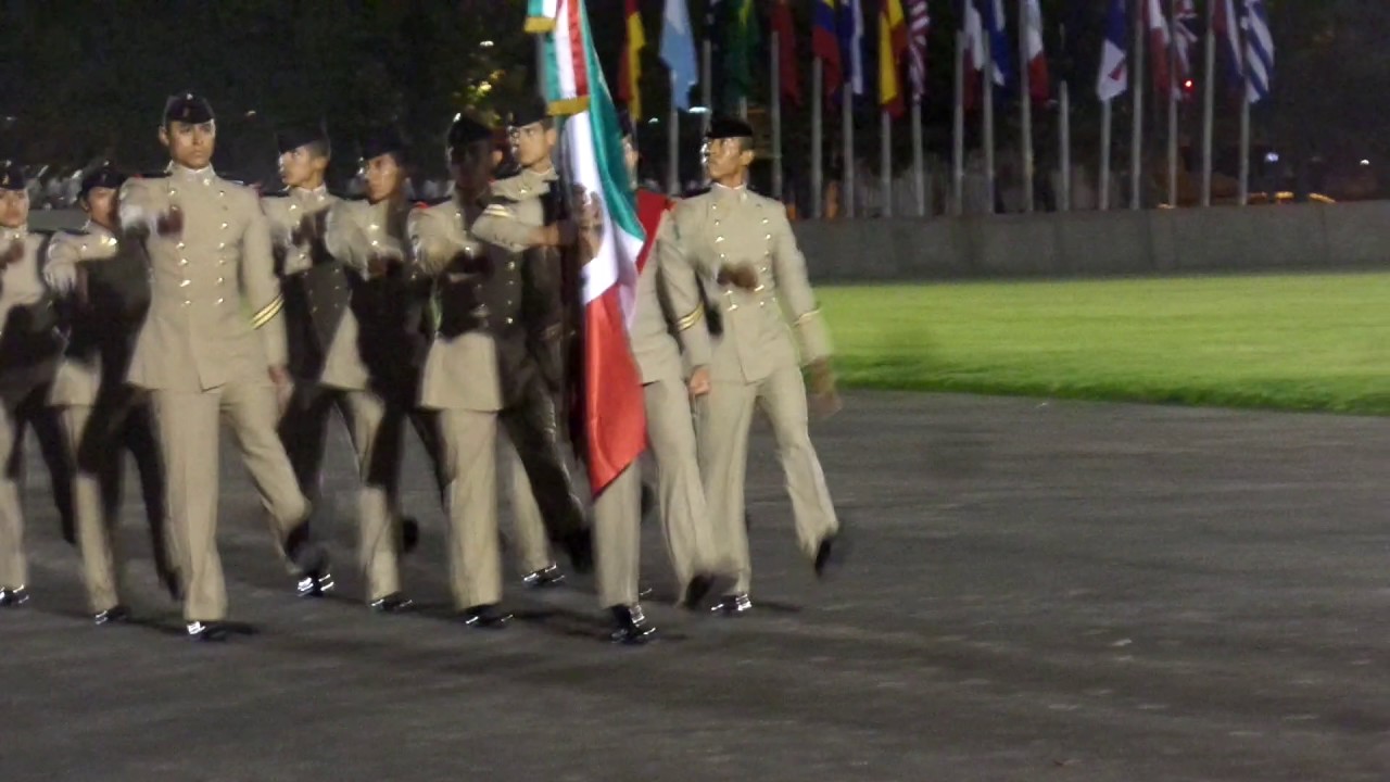 Escuela Militar 2017 Bicentenario, Desfile de Honor, Delegaciones