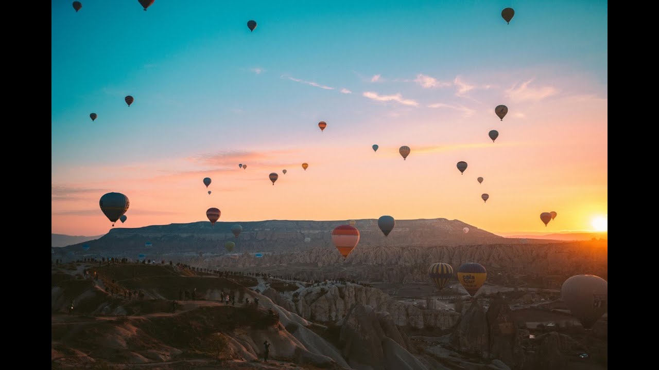 🌄 1 Hour Aerial Nature Views | Relaxing Ambient Music | Stress Relief